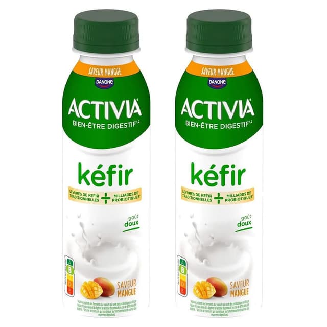 2050000422058 - Activia - Lait fermenté au bifidus et au kéfir