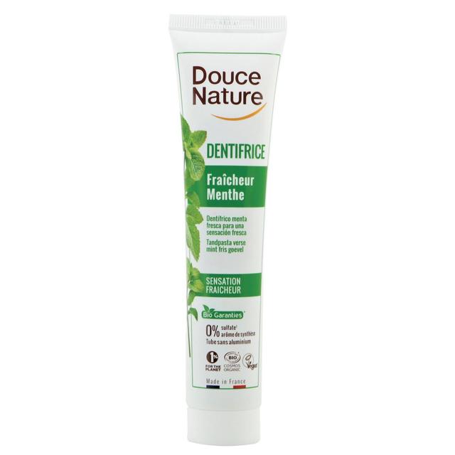 3380380083358 - Douce Nature - Dentifrice menthe Cosmebio sensation fraîcheur