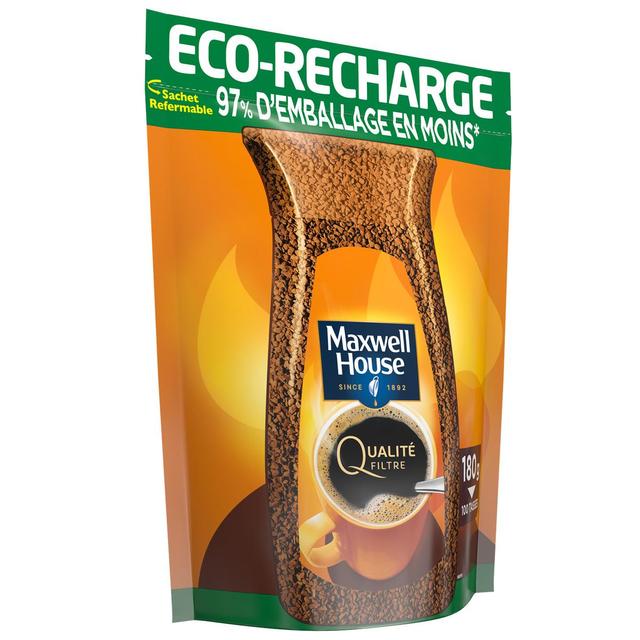 8711000523858 - Maxwell House - Café Soluble Qualité Filtre Eco-recharge