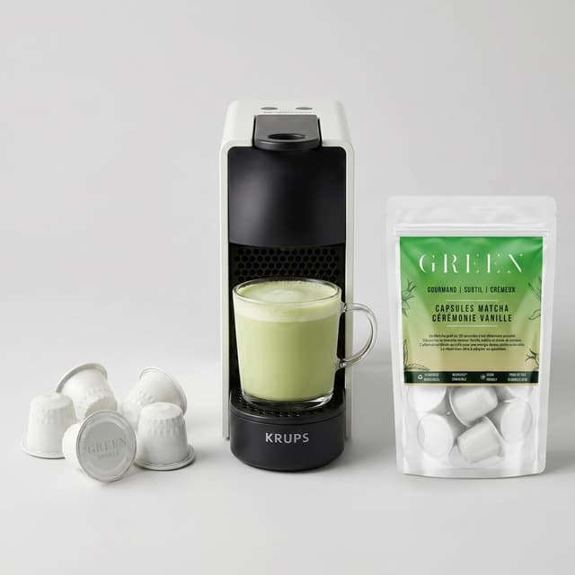 3770032104058 - Green - Capsules de Matcha cérémonie latte vanille Bio