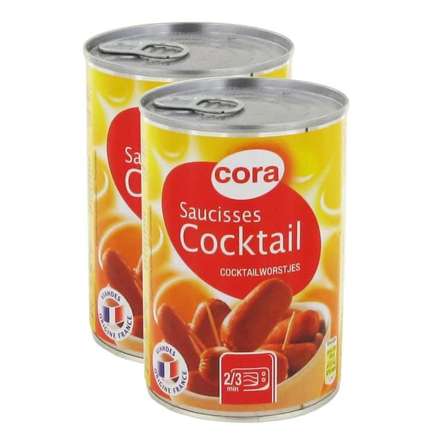2050000114458 - Cora - Saucisses Cocktail