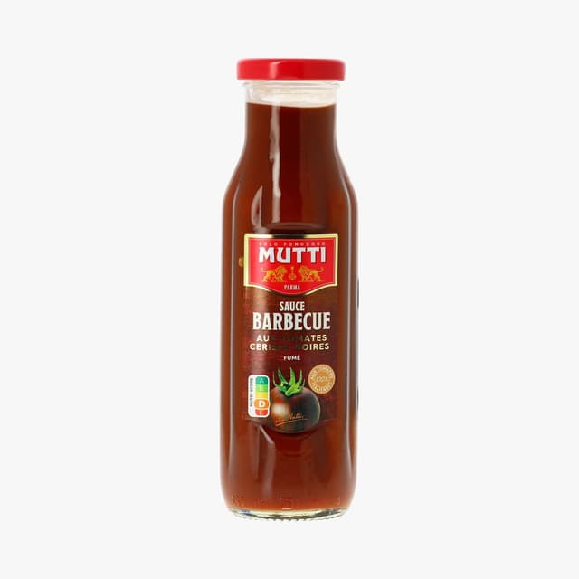 8005110005558 - Mutti - Sauce Barbecue aux Tomates Cerises Noires en bouteille