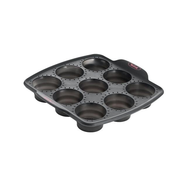 3168430286658 - Tefal - Moule 9 muffins silicone rétractable CRISPYBAKE