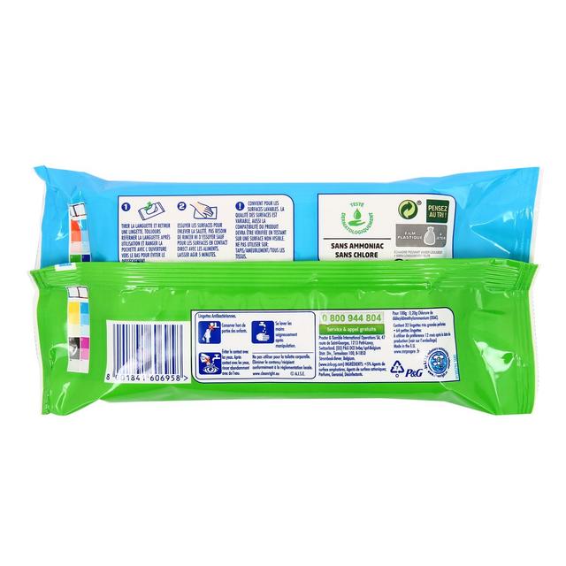 8001841606958 - Mr Propre - Lingettes antibactériennes 