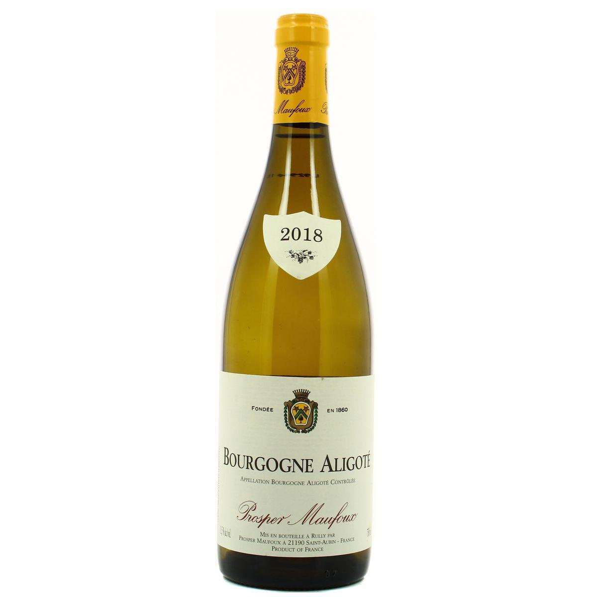 Bourgogne aligoté AOC - Prosper Maufoux 