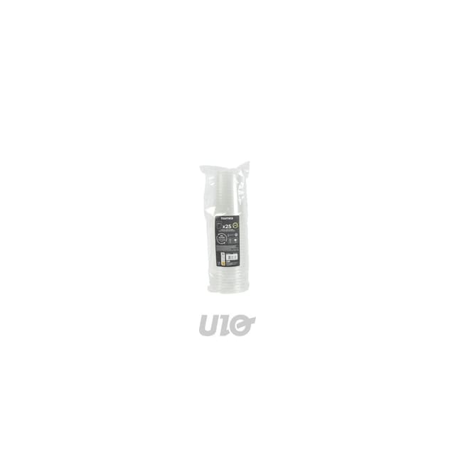 3574380667858 - Homea - Gobelets en PP  Transparents reutilisables 50cl