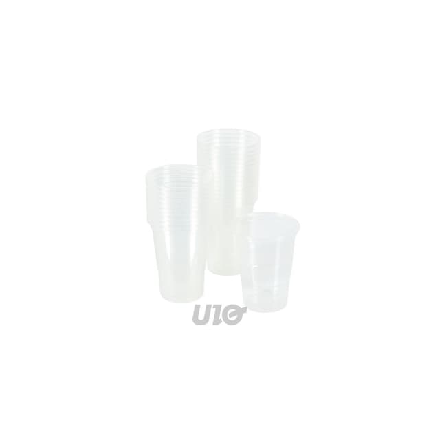 3574380667858 - Homea - Gobelets en PP  Transparents reutilisables 50cl