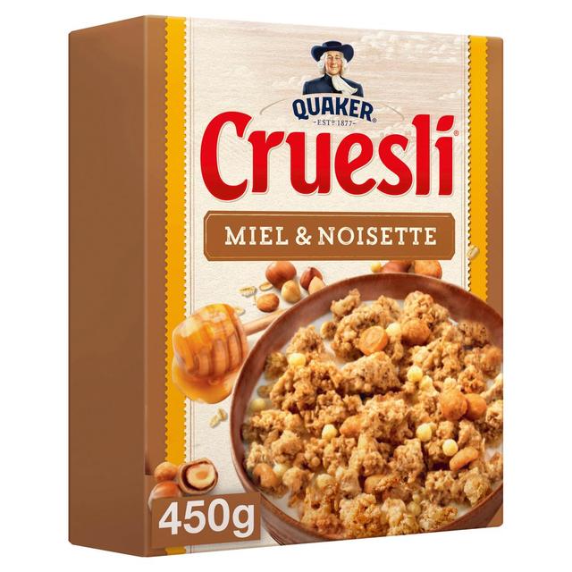 3168930158158 - Quaker - Cruesli miel et noisette