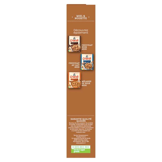 3168930158158 - Quaker - Cruesli miel et noisette