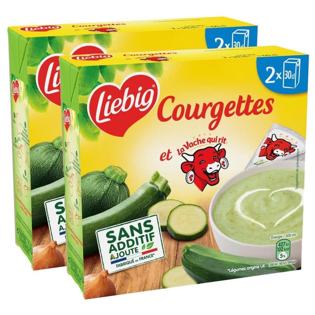 2050000419058 - Liebig - Soupe Courgettes Vache qui Rit