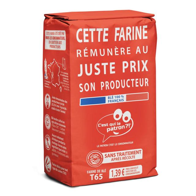 3700152800059 - C'est qui le Patron - Farine de Blé Blanche T65