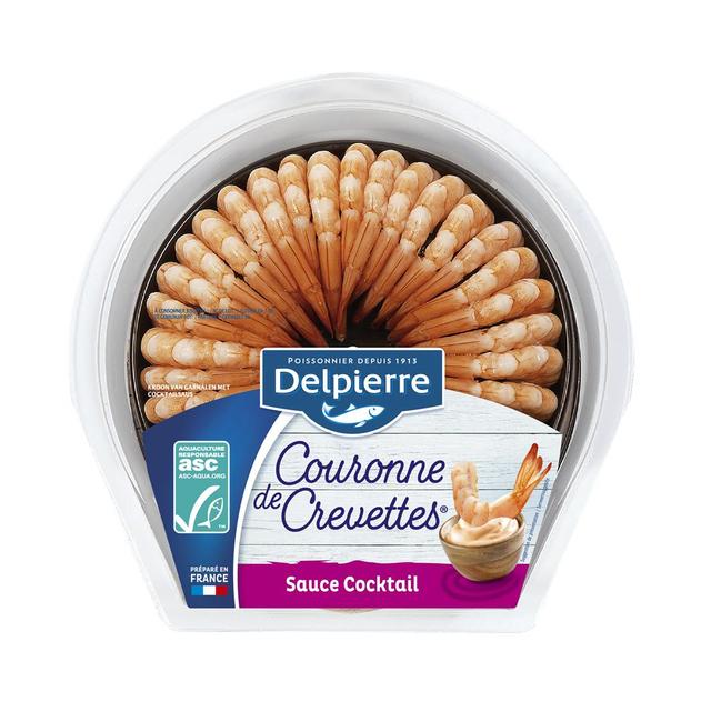 3336370050459 - Delpierre - Couronne de Crevettes Sauce Cocktail