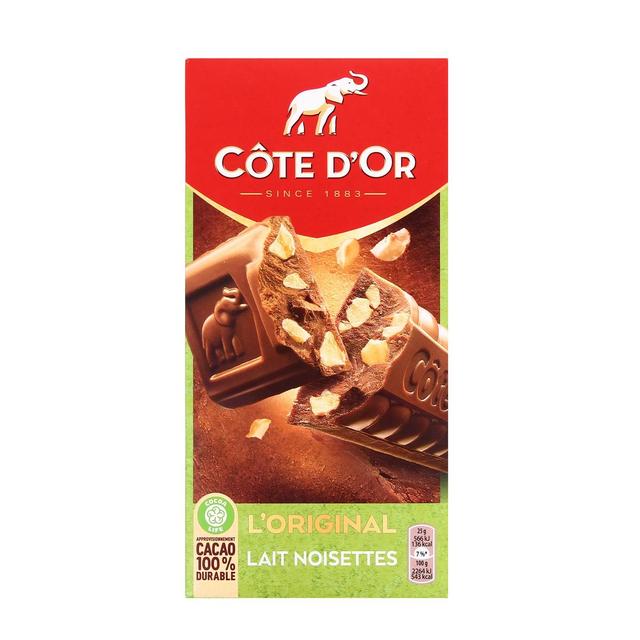 5410081200759 - Côte d'Or - Chocolat au lait et aux éclats de noisettes l'original