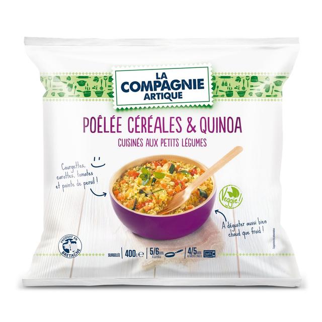 3289473001159 - La Compagnie Artique - Poêlée veggie céréales et quinoa cuisinée aux petits légumes