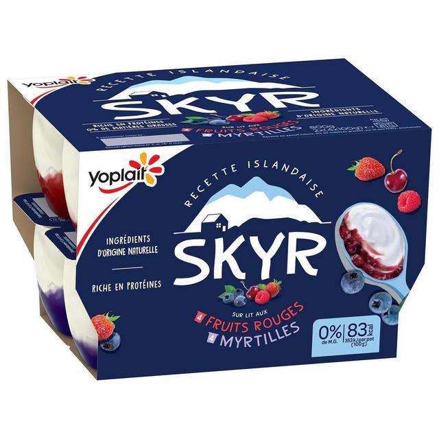 3329770082359 - Yoplait - Skyr Fruits Panachés 0%
