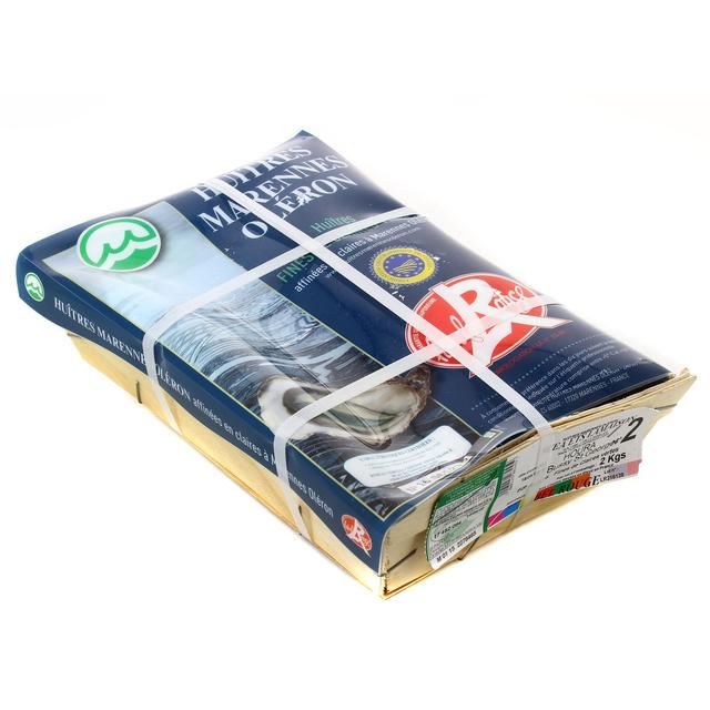 3000115282459 - Lamaison - Huître n° 2 Fines de Claires Label Rouge Marennes Oléron IGP