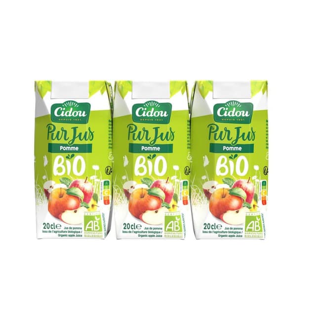 3760225492659 - Cidou - Pur jus pomme bio