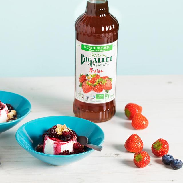 3336770004359 - Bigallet - Sirop de Fraise BIO