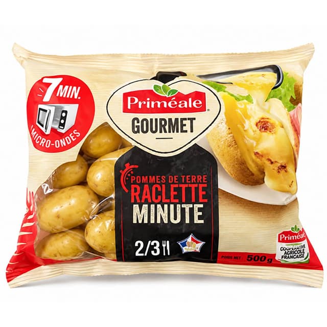 3663362015159 - Priméale - Pomme de Terre Raclette Micro-Ondable  