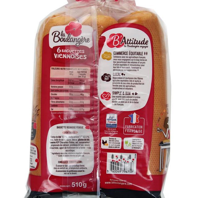3760049796759 - La Boulangère - Baguettes Viennoise