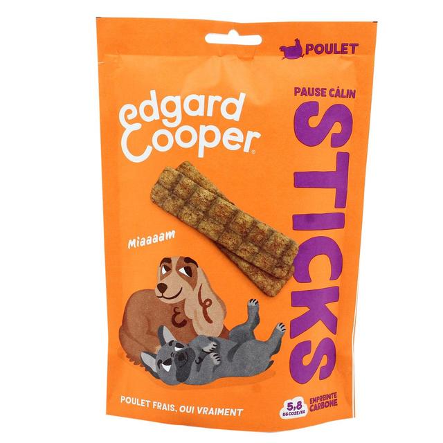 5407009646959 - Edgard Cooper - Stick à mâcher Poulet - Friandise Récompense pour chien adulte