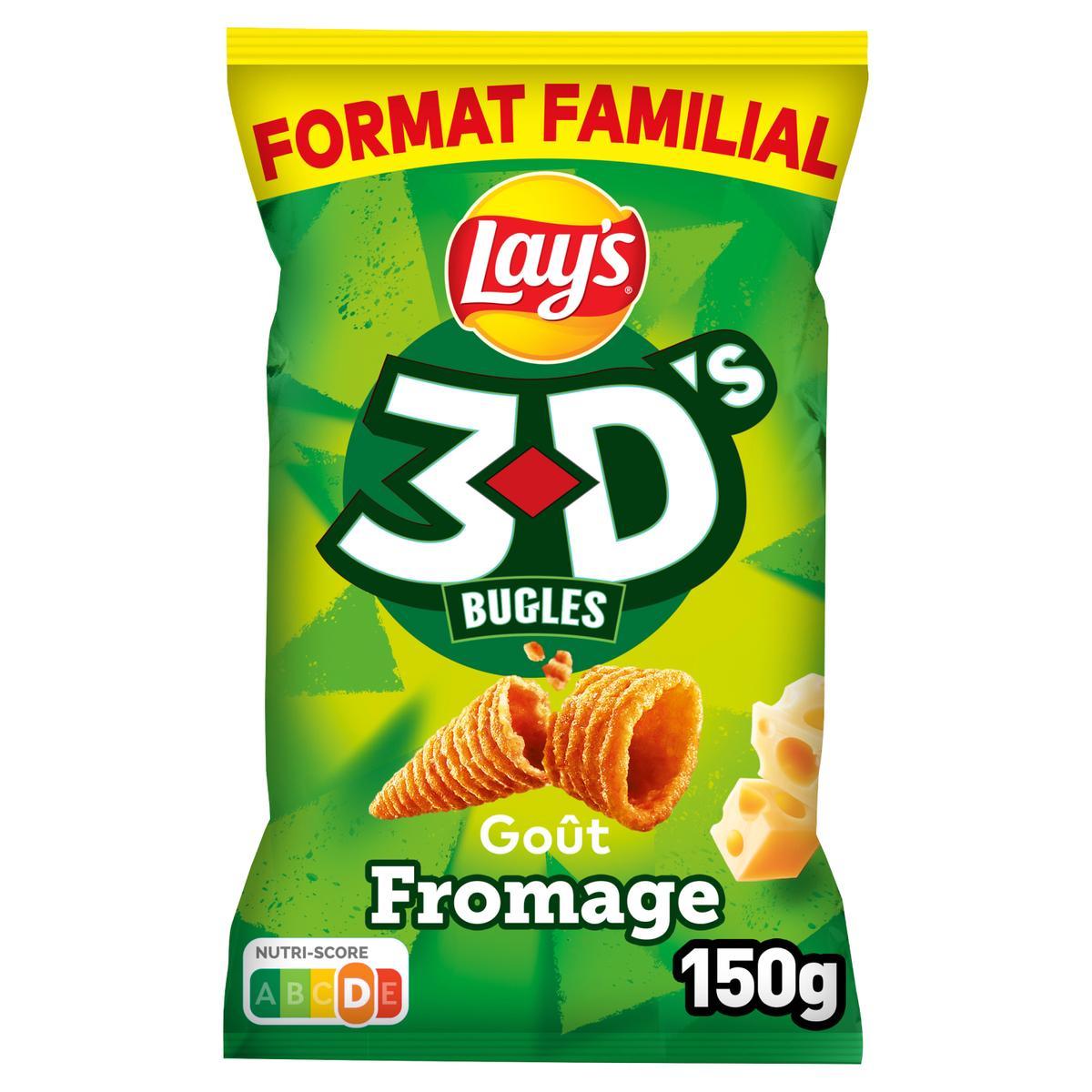 3168930007159 - Lay's - Biscuits apéritifs goût fromage 3D