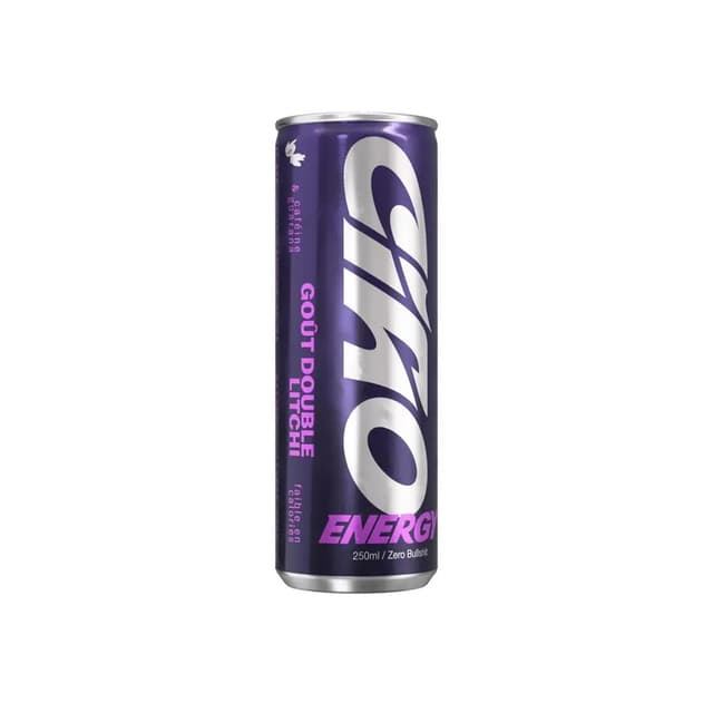 3770037280160 - Ciao energy - Boisson énergisante saveur double litchi