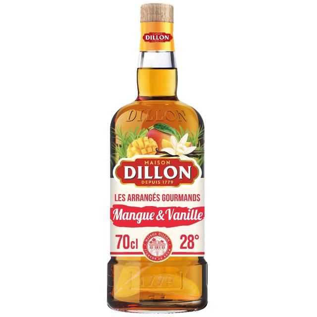 3162049000360 - Dillon - Rhum arrangé gourmand mangue & vanille 28°