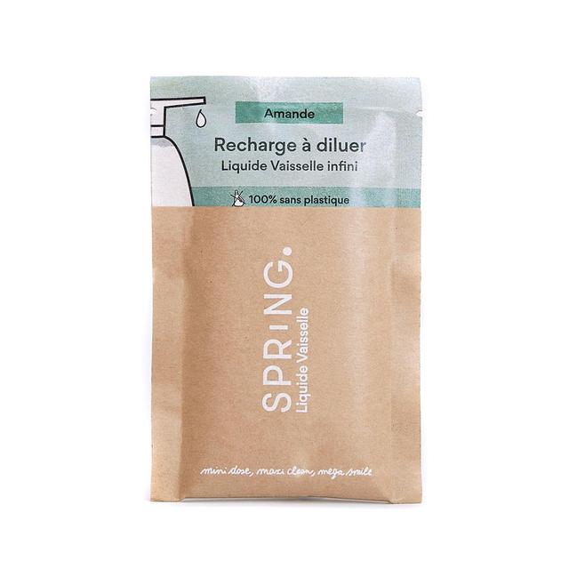 3760313230460 - Spring - Liquide vaisselle Amande recharge