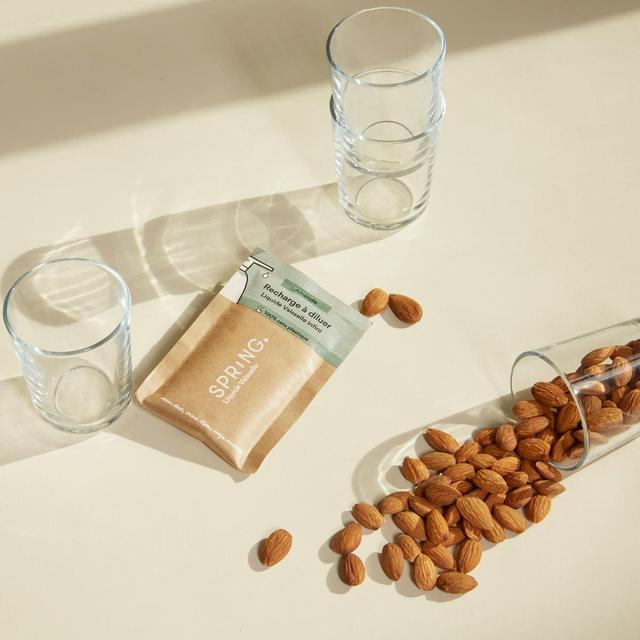 3760313230460 - Spring - Liquide vaisselle Amande recharge