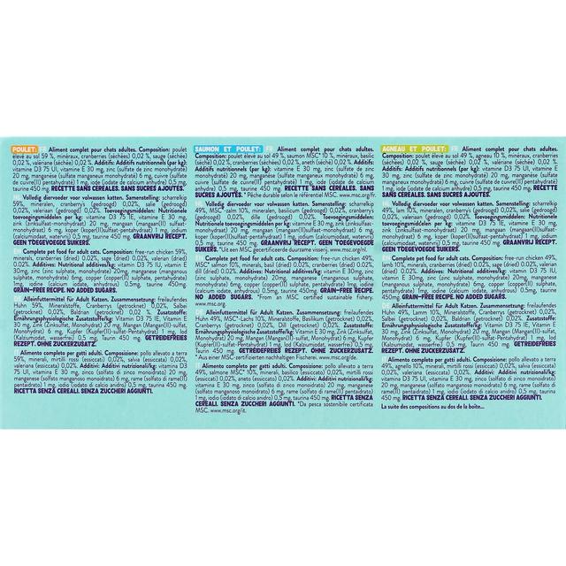 5407009641060 - Edgard Cooper - Barquettes Pâtée 4 variétés sans céréales pour chat adulte