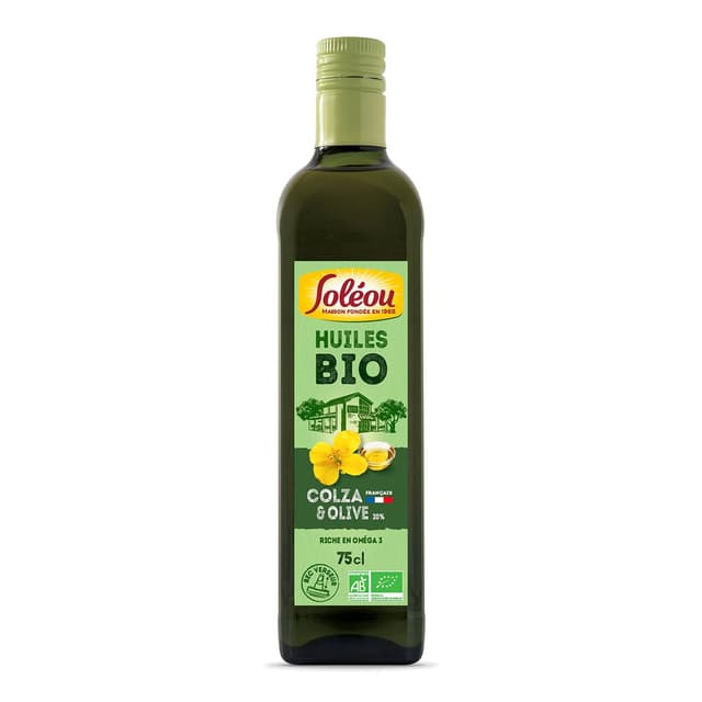 3259810021560 - Soléou - Huile de Colza et d'Olive Bio