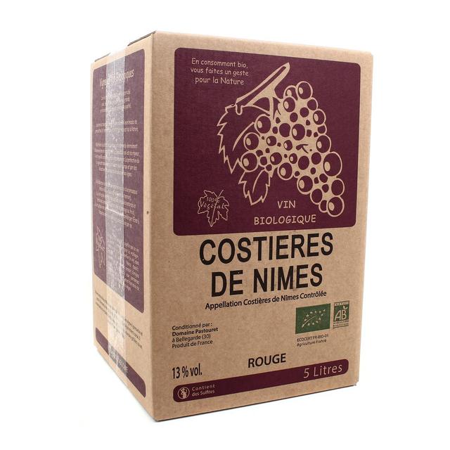 3760056651560 - Costières de Nîmes rouge AOP - Le Cellier Bio 13°