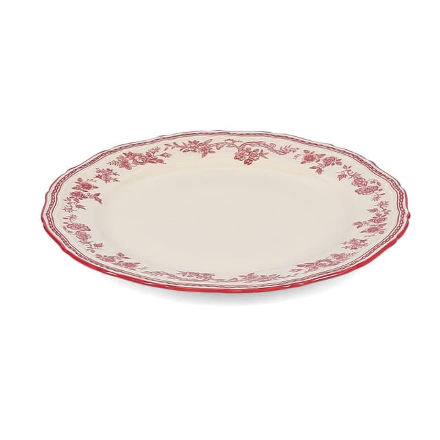 5410595781560 - Collection Cyril - Assiette plate 21,5cm burgundy Cyril