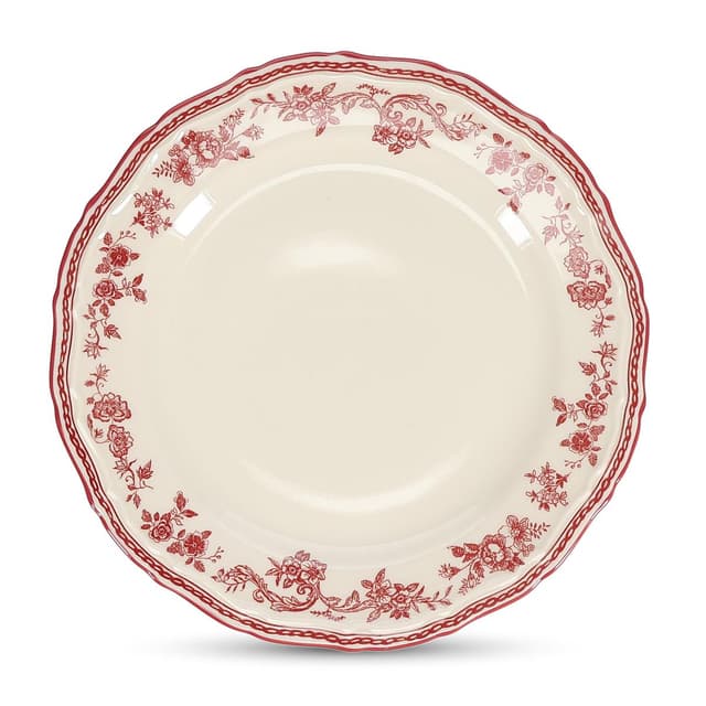 5410595781560 - Collection Cyril - Assiette plate 21,5cm burgundy Cyril