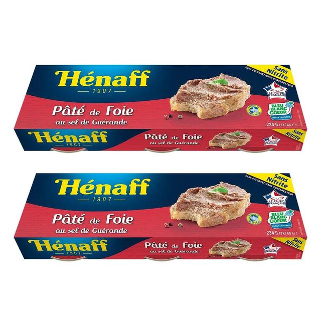2050000112560 - Henaff - Pâté de foie au sel de Guérande Bleu Blanc Coeur
