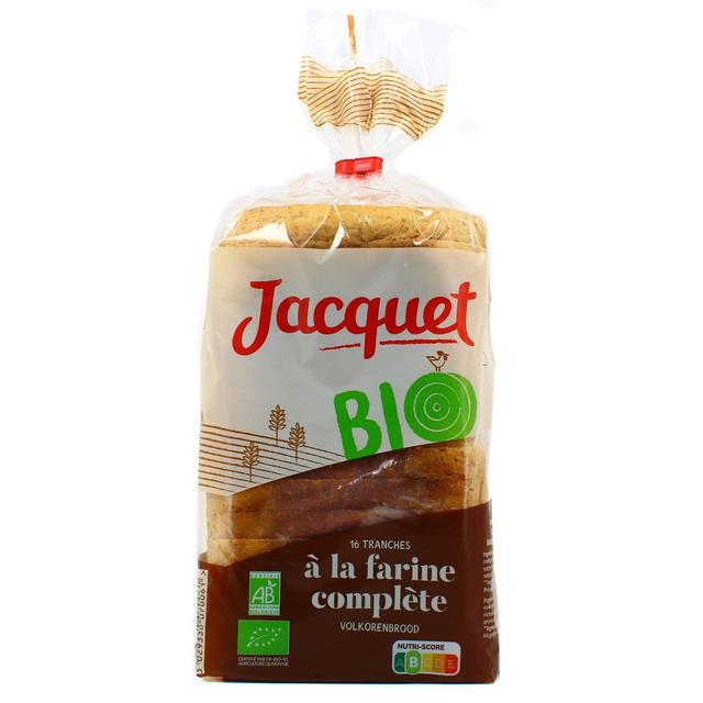 3029330070061 - Jacquet - Pain Mie Complet Bio, 350g