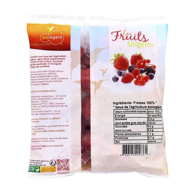 3760125200361 - Bioregard - Fraises entières Bio