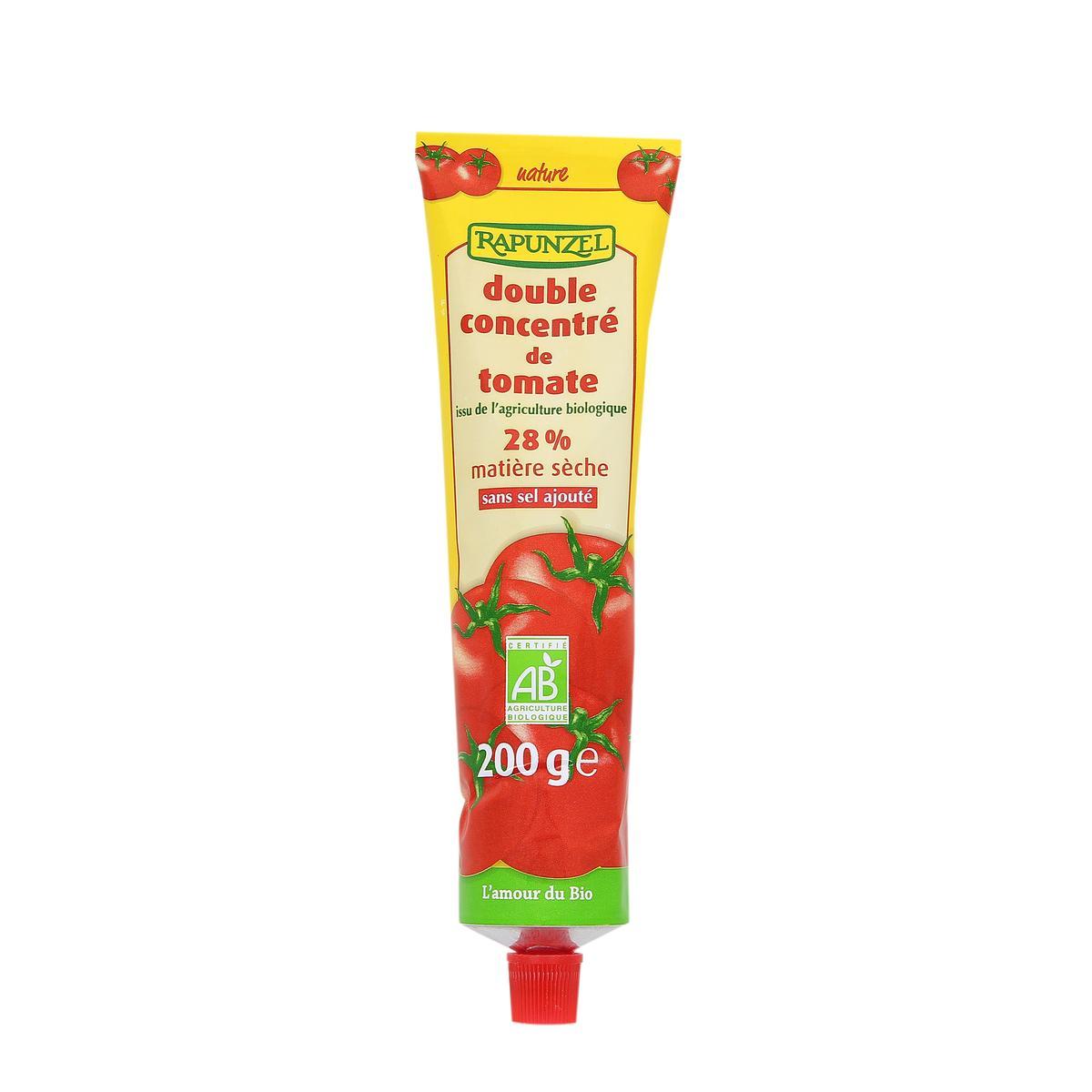 4006040180661 - Rapunzel - Double concentré de tomate bio tube 