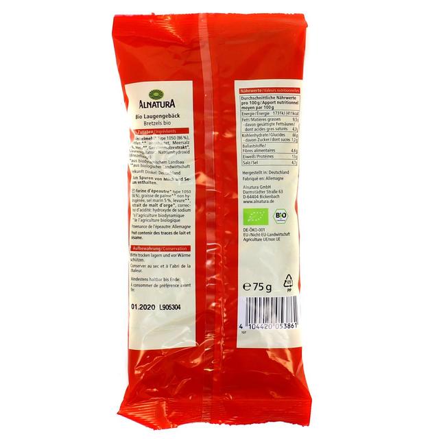 4104420053861 - Alnatura - Mini bretzel à l'épeautre bio