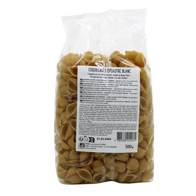 3380380024061 - Priméal - Coquillages d'épeautre blanc bio
