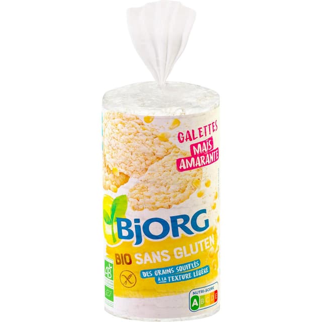 3229820794761 - Bjorg - Galettes maïs, amarante bio sans gluten