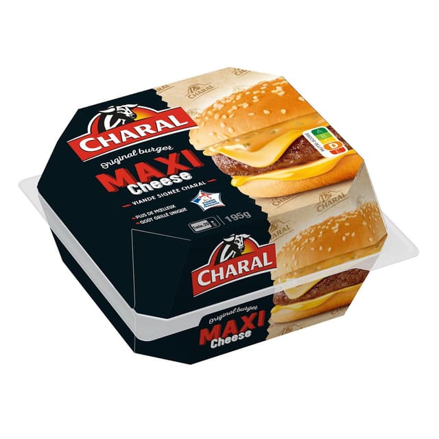 3181239105661 - Charal - Burger Le Maxi Cheese