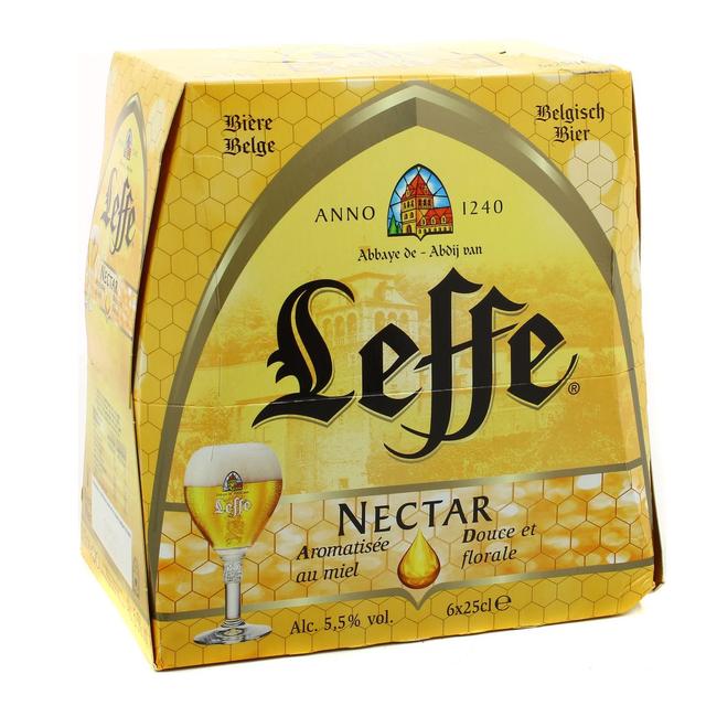5410228206361 - Leffe Nectar - Bière blonde d'abbaye aromatisée au miel 5.5°