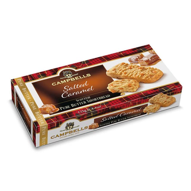 5010909007661 - Campbell's - Shortbread - Salted Caramel - Sablé pur beurre au caramel salé