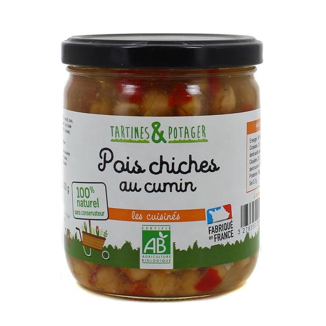 3276350258461 - Tartines Et Potager - Pois Chiches au cumin bio