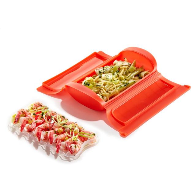 8710755880162 - Lékué - Cuiseur vapeur micro-ondes plateau 1-2 personnes