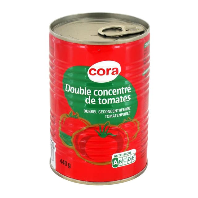 3257981664562 - Cora - Double Concentré de Tomates