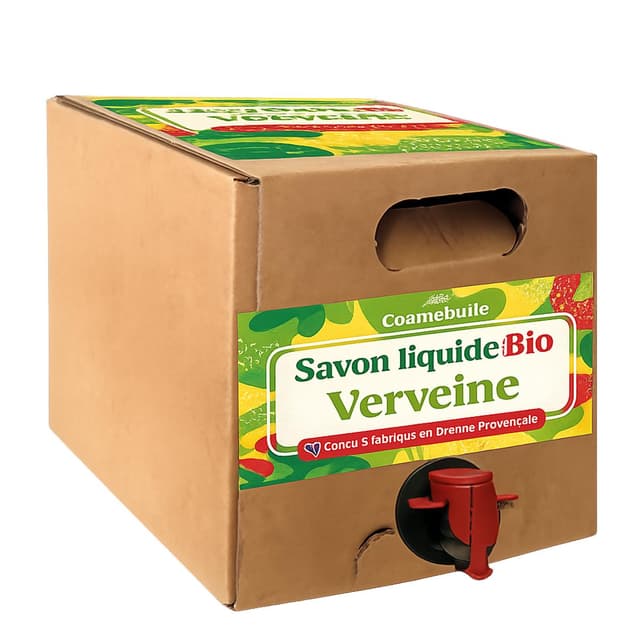 3700147204862 - Cosmébulle - Savon liquide verveine Cosmébio