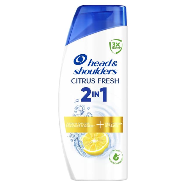 8006530035262 - Head & Shoulders - Shampoing Antipelliculaire 2en1 Citron Fraîcheur